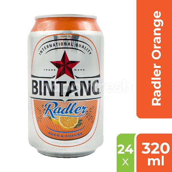 Jual Bintang Radler Orange Canned Beer 24 Pack Di Ranch Market HappyFresh