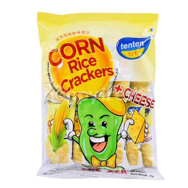 Beli Tenten Corn Rice Crackers Cheese Dari Giant Hypermarket Happyfresh