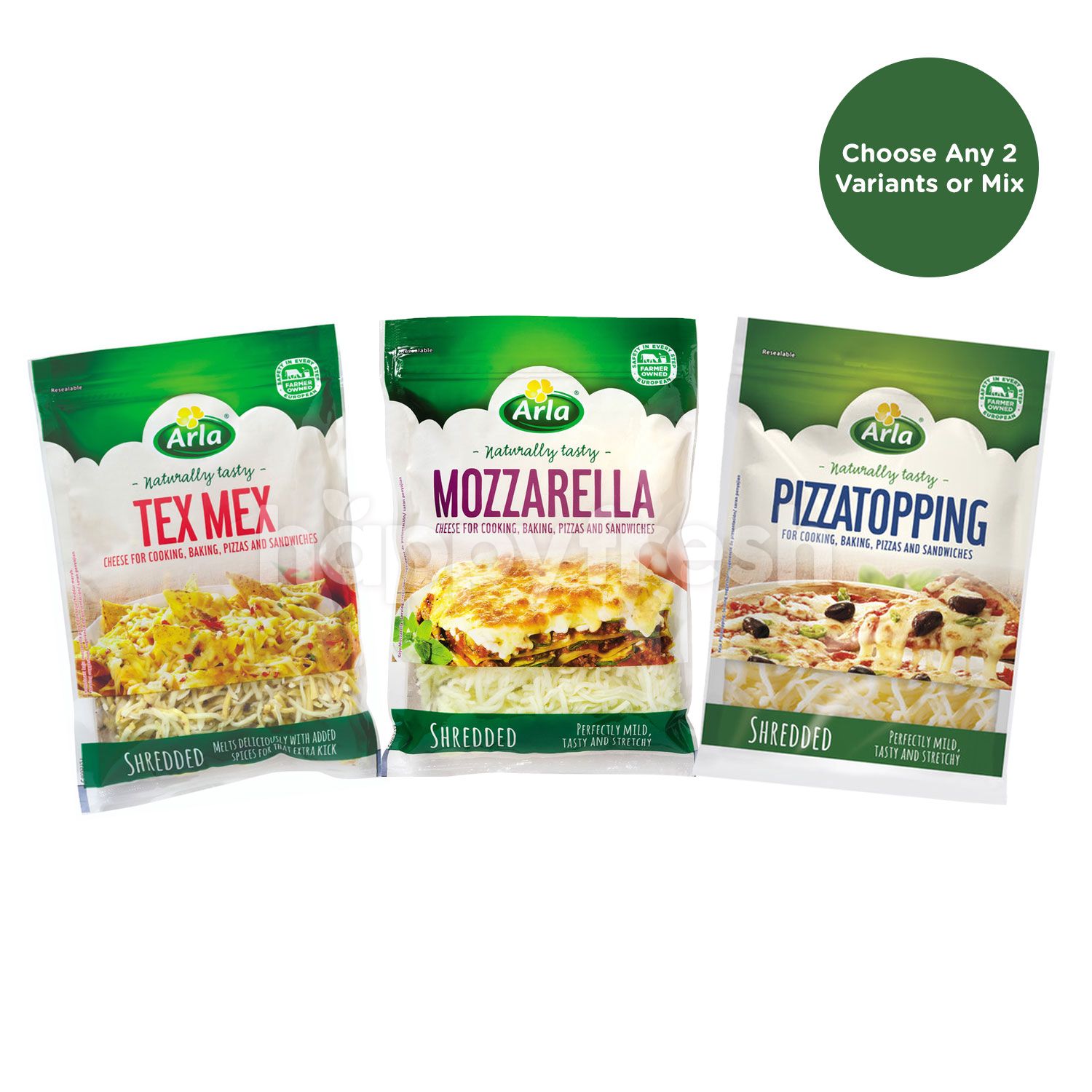 Arla Mozzarella Shredded 175g