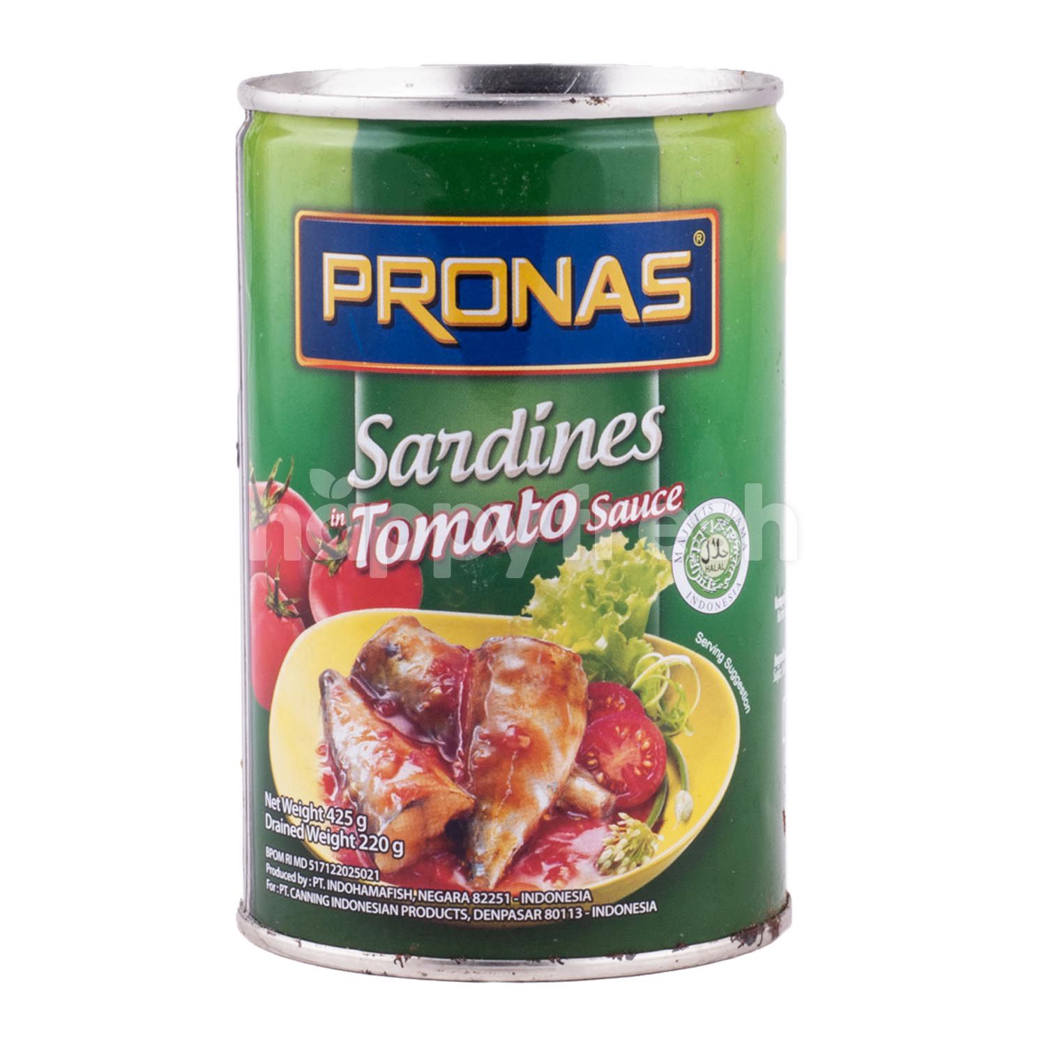 Jual Pronas Sardines In Tomato Sauce Di Aeon Happyfresh