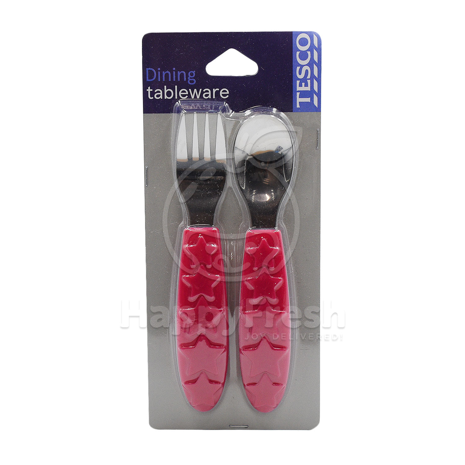 Tesco Kid S Dinner Fork Spoon Pink Kuala Lumpur Happyfresh