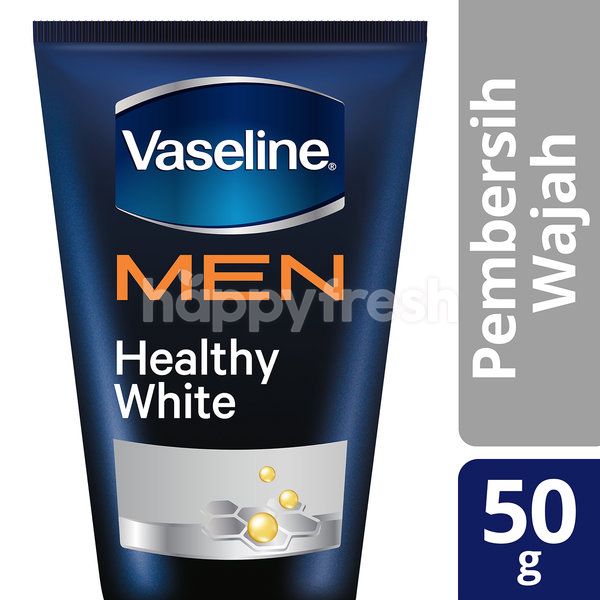 vaseline men healthy white face wash