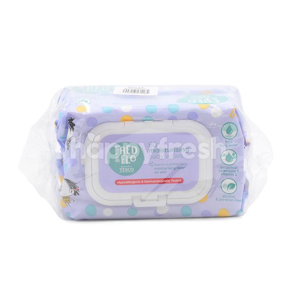 fred and flo wipes tesco