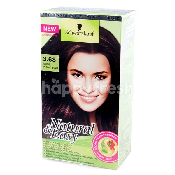 Schwarzkopf Hibiscus Mahogany Brown Hair Colour Happyfresh