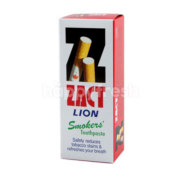 zact lion smokers toothpaste