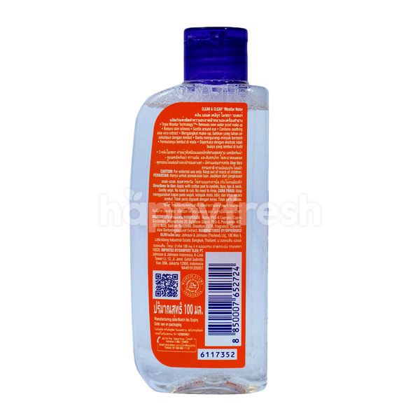 micellar water clear and clean
