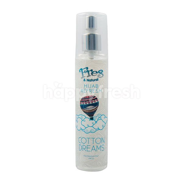 Fres Natural Hijab Refresh Cotton Dreams Happyfresh