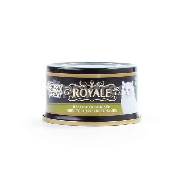 fancy feast seafood medley