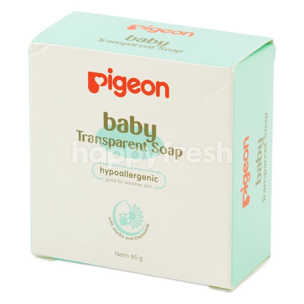 pigeon transparent soap