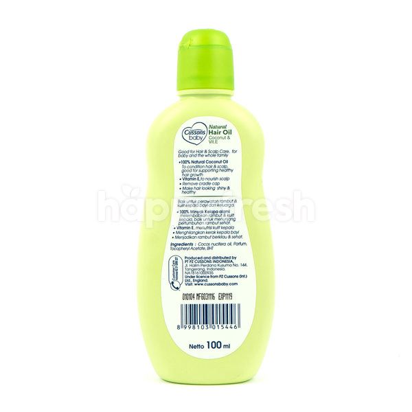 cussons baby hair oil