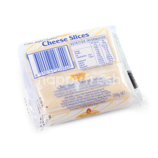 Mother's Choice Extra Light Cheddar Cheese Slices Petaling Jaya