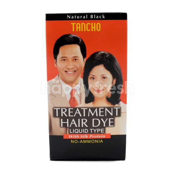 Tancho Treatment Hair Dye Liquid Type Natural Black Happyfresh