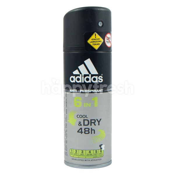 Adidas Cool \u0026 Dry 48h Deodorant Spray | HappyFresh