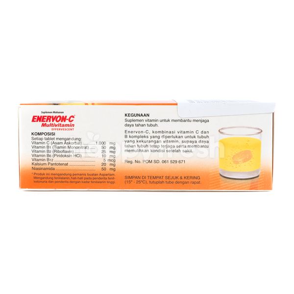 Enervon C Multivitamin Effervescent Food Supplement