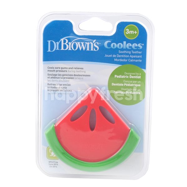 dr brown's coolees watermelon teether