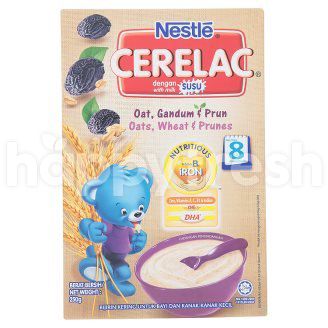 oat and prune baby cereal