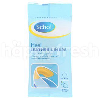 scholl leather heel liners