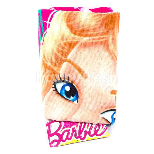 barbie bath towel