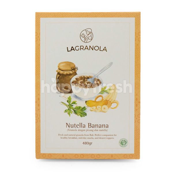 Lagranola Nutella Banana Granola Happyfresh