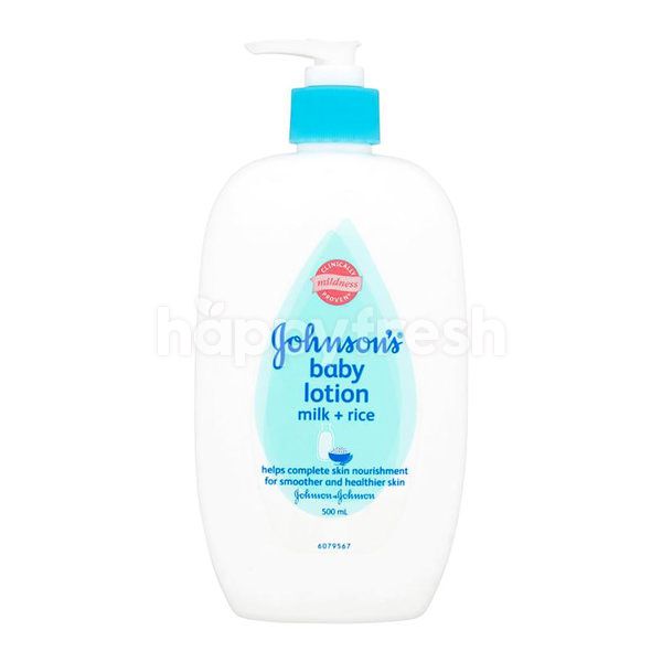 johnson baby rice and milk lotion