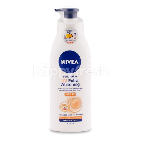 nivea extra whitening body lotion