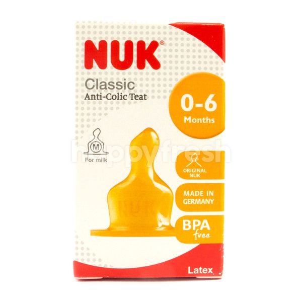 nuk classic anti colic teat