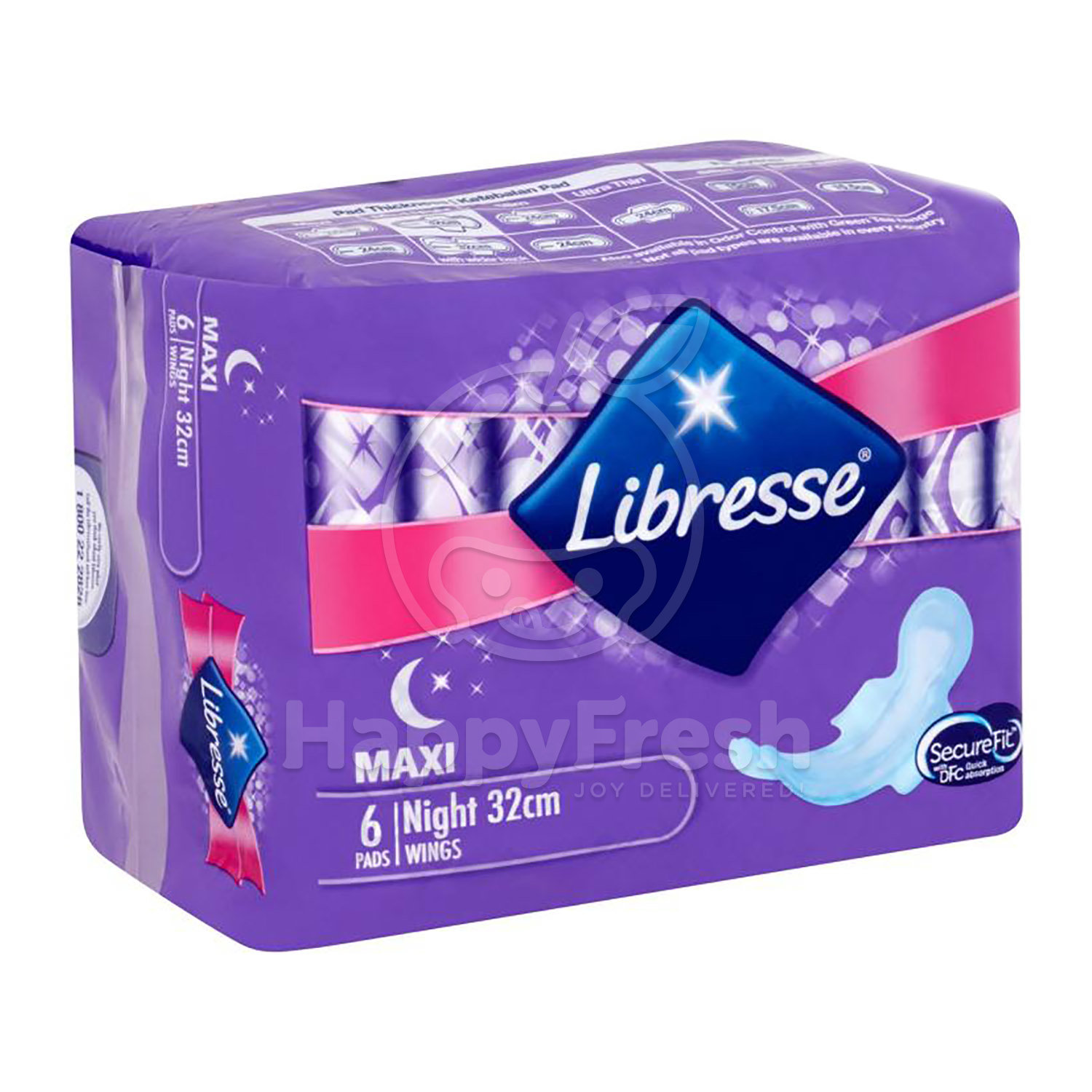 libresse maxi night secure wings