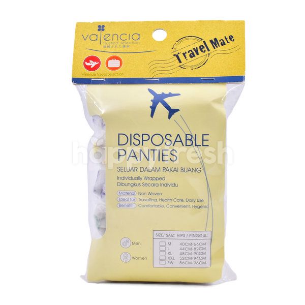 disposable panties for travel