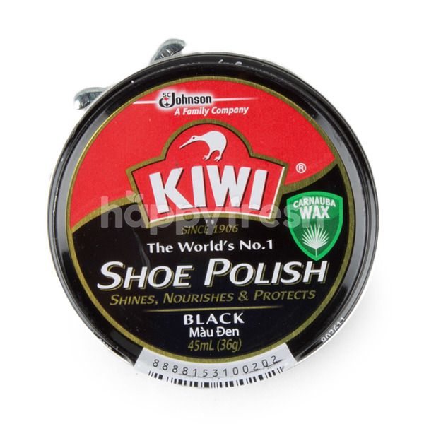 black spray shoe polish