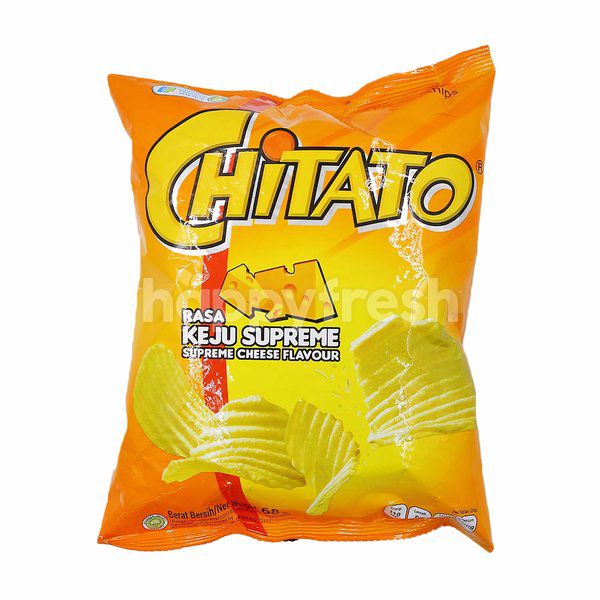 Chitato Potato Chips Supreme Cheese Flavour Happyfresh
