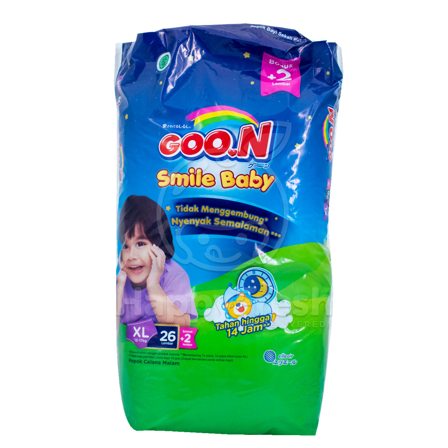 pampers tahan 12 jam