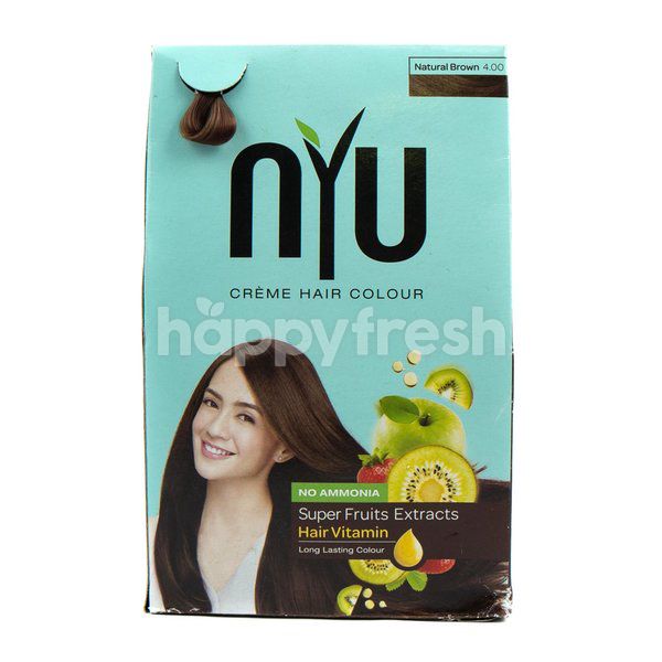 Nyu Crème Hair Colour Natural Black Jakarta Happyfresh