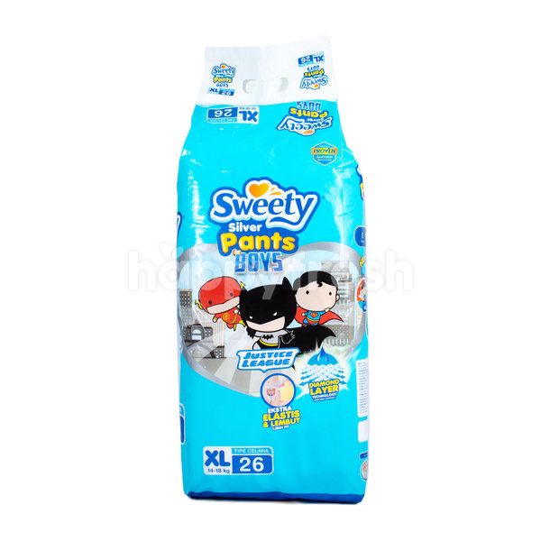 pampers sweety silver pants