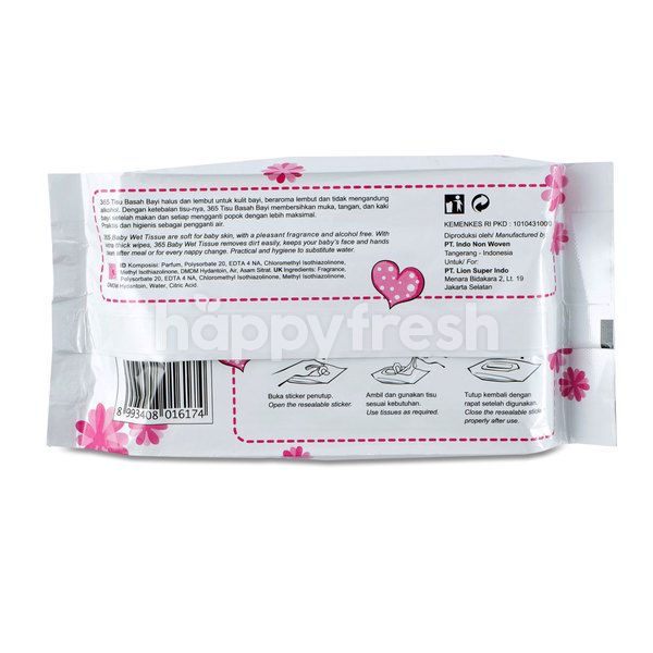 365 baby wipes