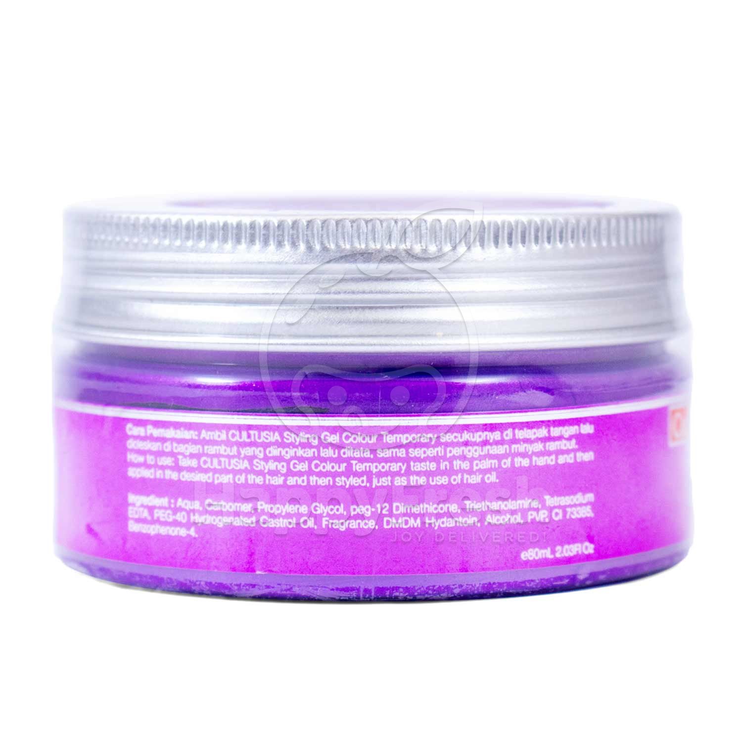 Cultusia Charming Purple Hair Color Temporary Styling Gel Happyfresh