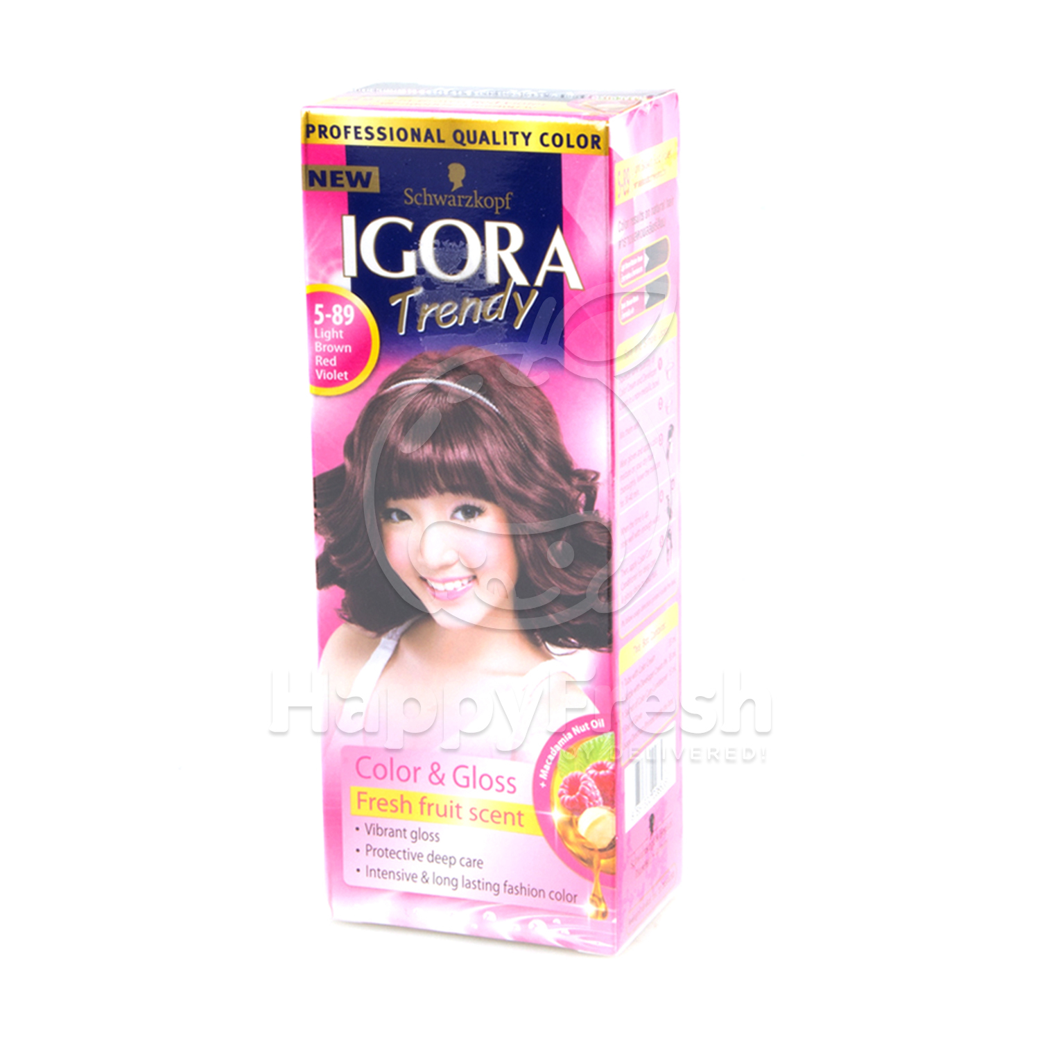 Schwarzkopf Light Brown Red Violet Hair Colour Bangkok Happyfresh