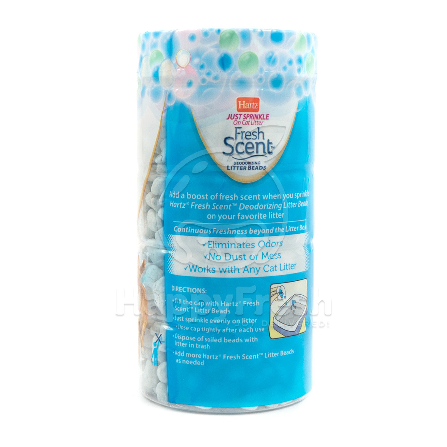 hartz fresh scent deodorizing litter beads