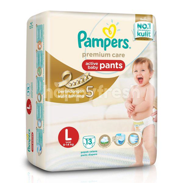 pampers size l