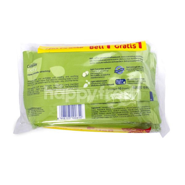 cussons baby wipes naturally refreshing