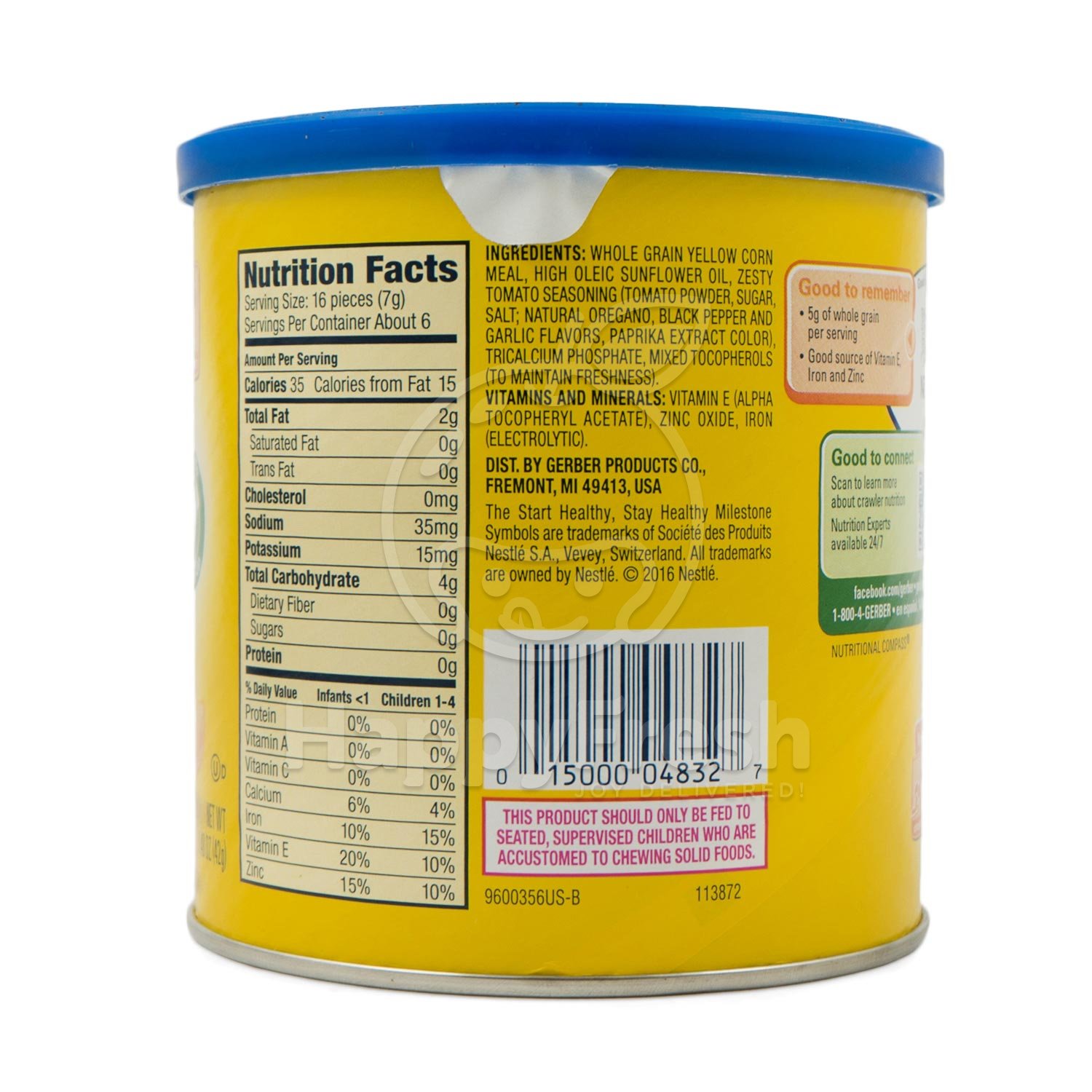 gerber lil crunchies tomato