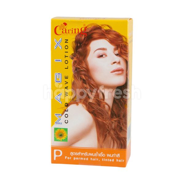 Caring Magix Cold Wave Lotion Permed Tinted Hair Happyfresh