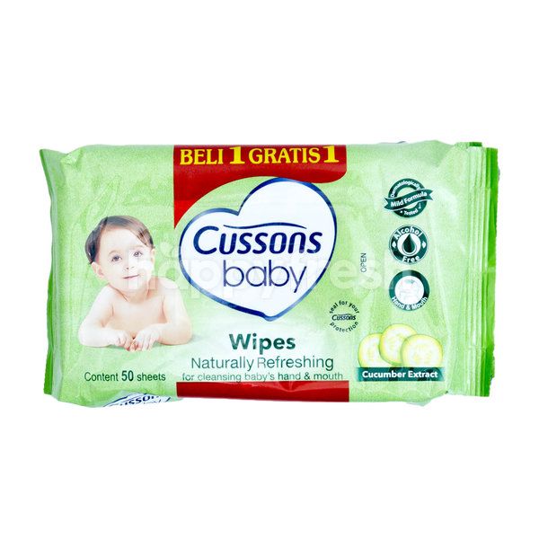 cussons baby wipes naturally refreshing