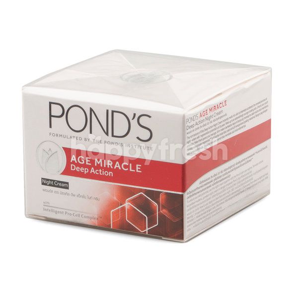 ponds age miracle deep action night cream