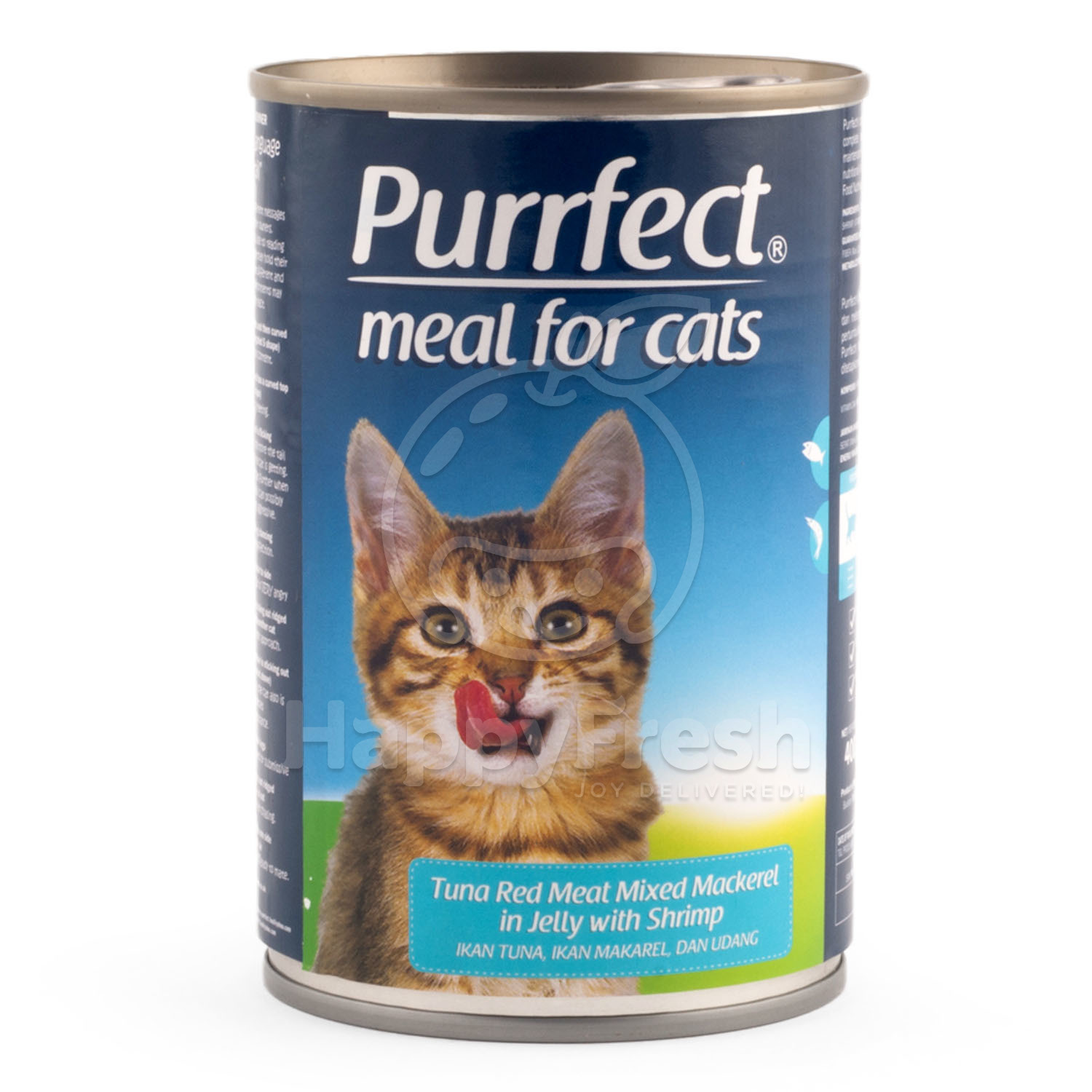 Purrfect Tuna Red Meat Mixed Mackerel In Jelly With Shrimp