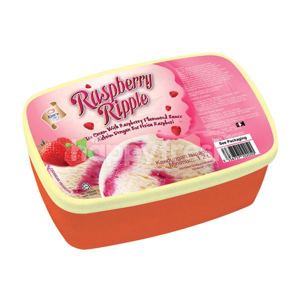 King's Ice Cream Raspberry Ripple Ice Cream Petaling Jaya HappyFresh