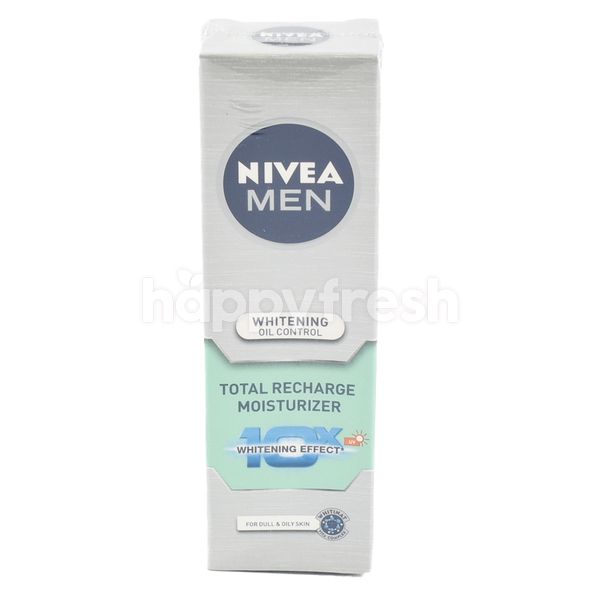 nivea whitening oil control total recharge moisturiser