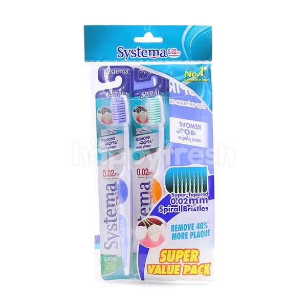 systema spiral toothbrush