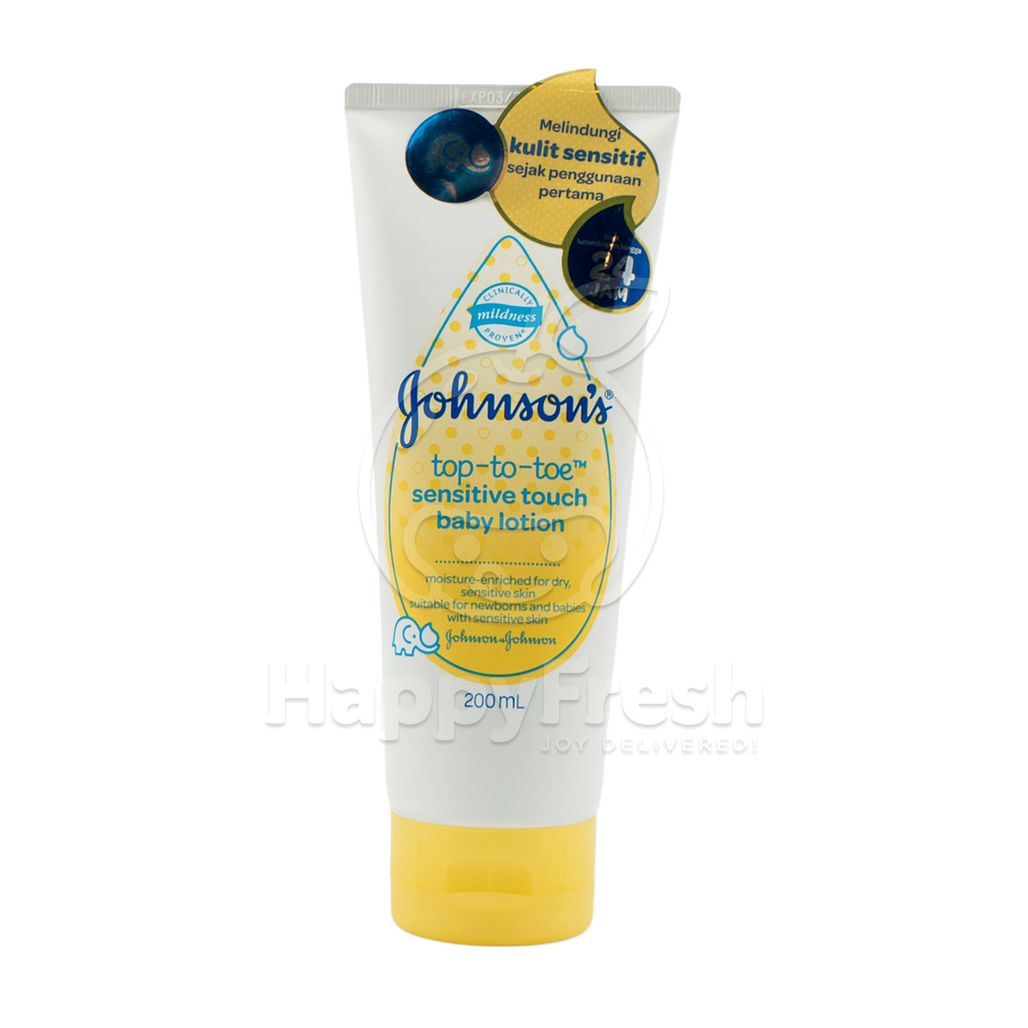 johnson's baby sensitive touch