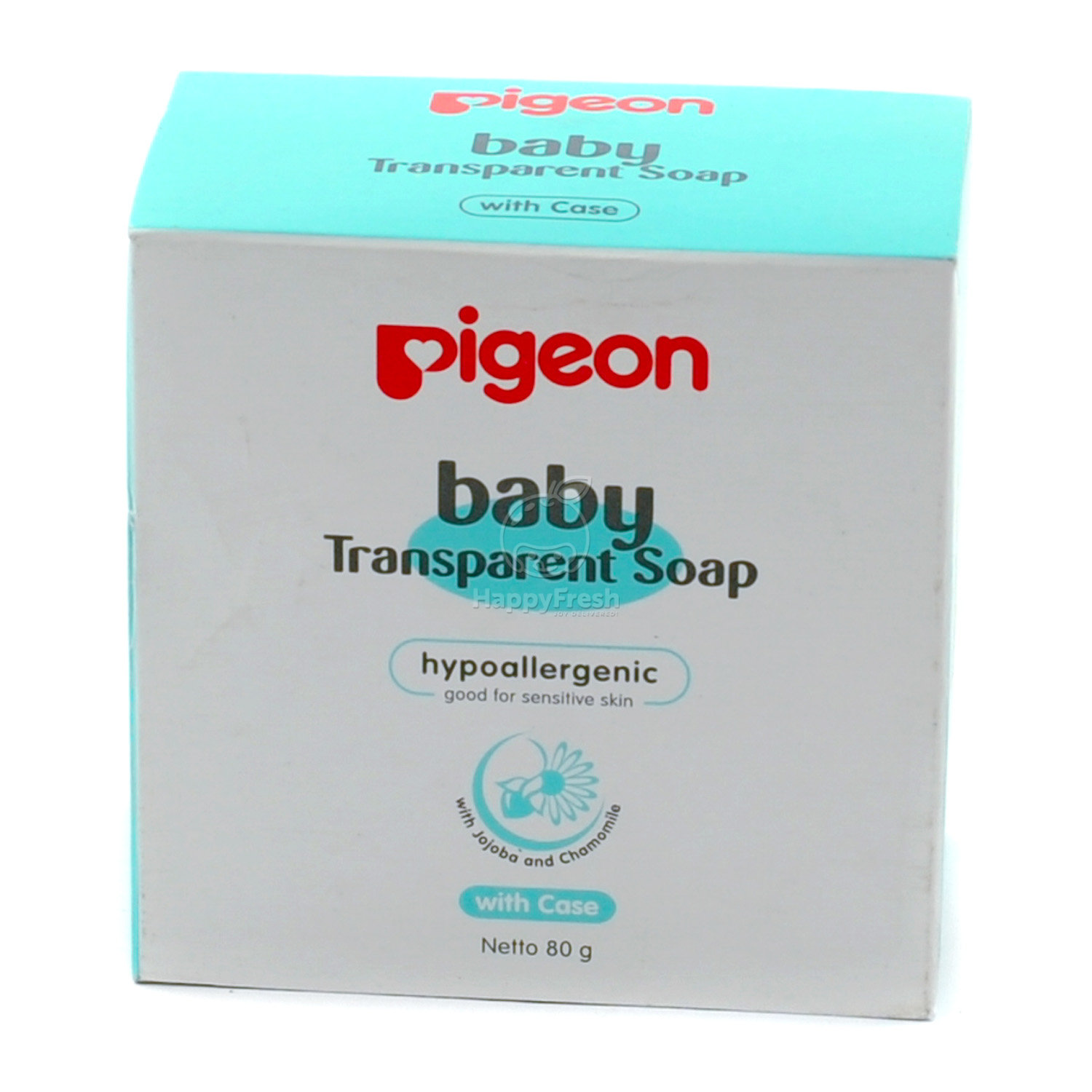 pigeon baby transparent soap