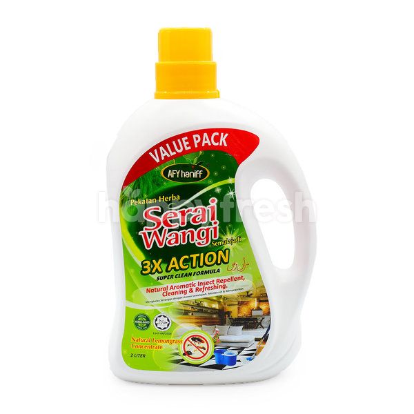 Afy Haniff Natural Lemongrass Concentrate Floor Detergent Subang